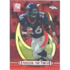 2003 Donruss Elite Passing the Torch #PT23 Clinton Portis/Terrell Davis. rookie card picture