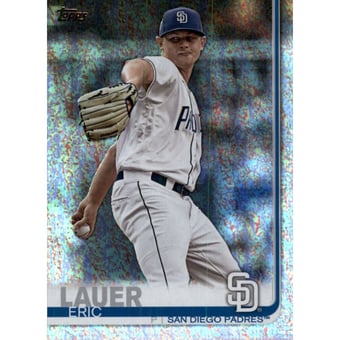2019 Topps Factory Set Sparkle Foil #592 Eric Lauer