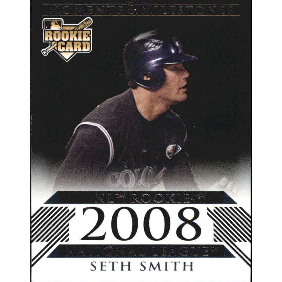 2008 Topps Moments and Milestones Black #168 Seth Smith