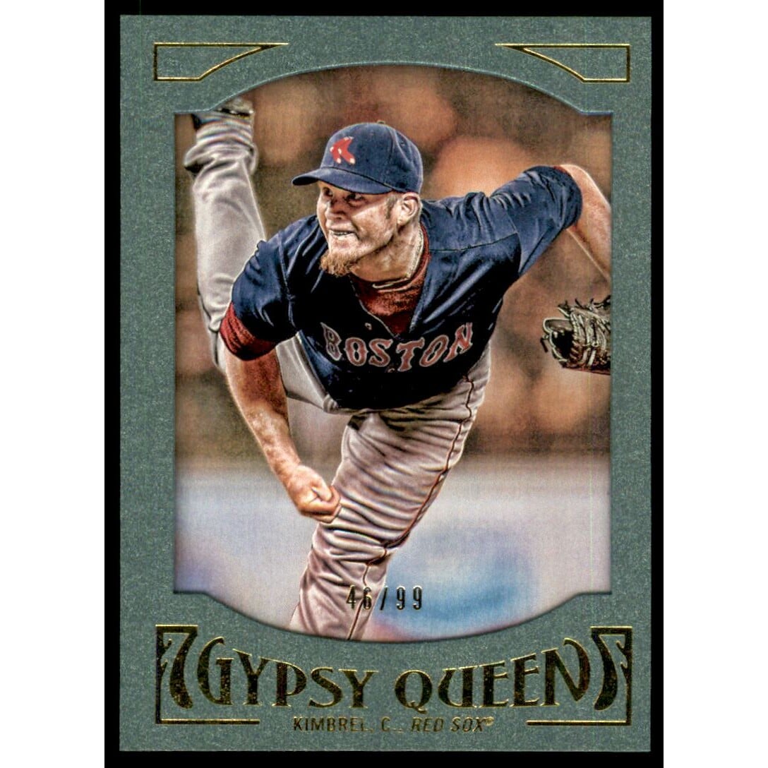 2016 Topps Gypsy Queen Framed Green #27 Craig Kimbrel