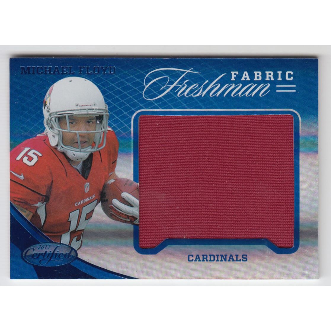 2012 Certified Mirror Blue Materials #321 Michael Floyd/49