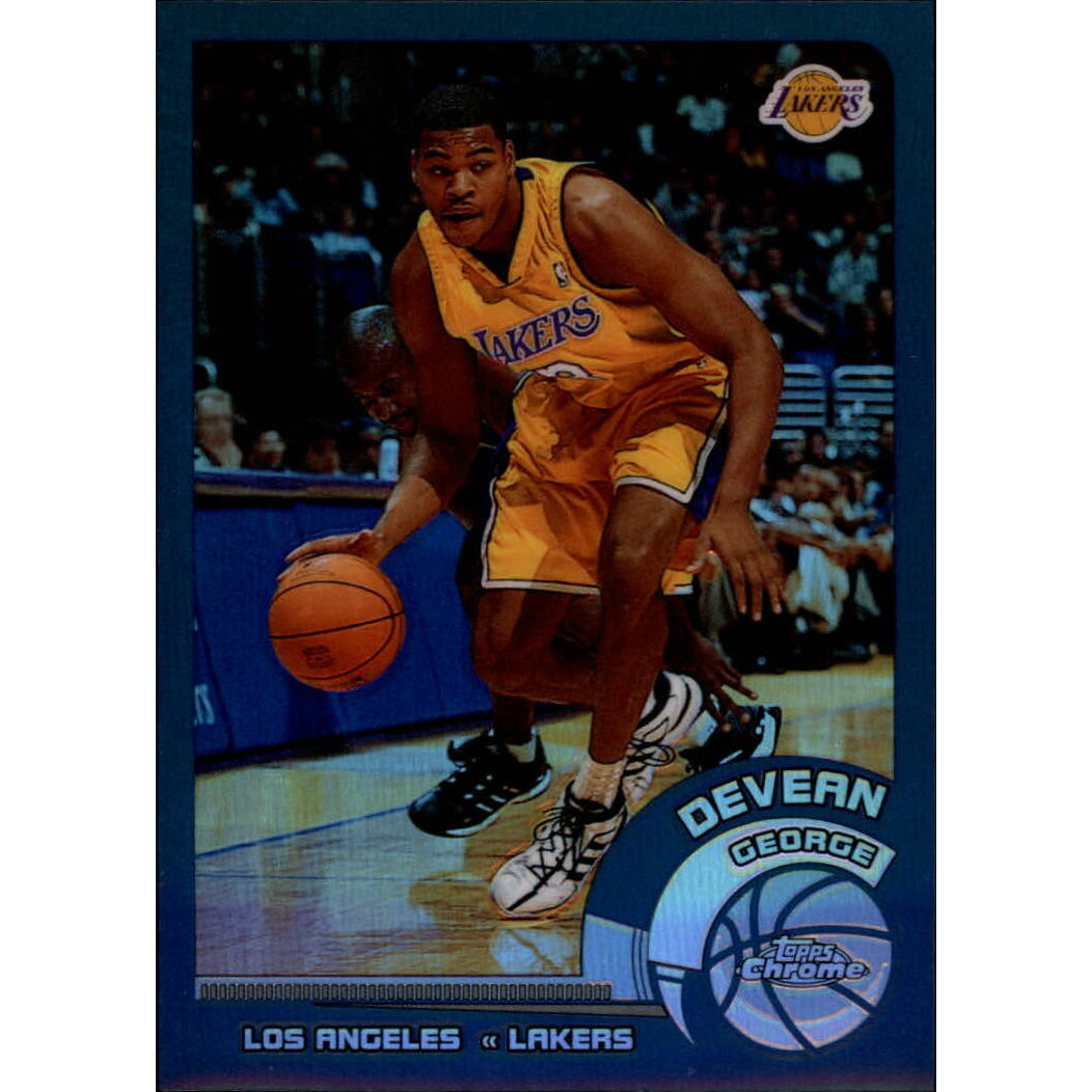 2002-03 Topps Chrome Refractors #117 Devean George