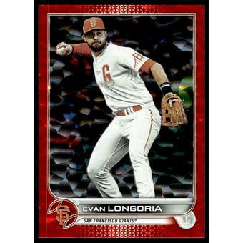 2022 Topps Orange Foilboard #617 Evan Longoria