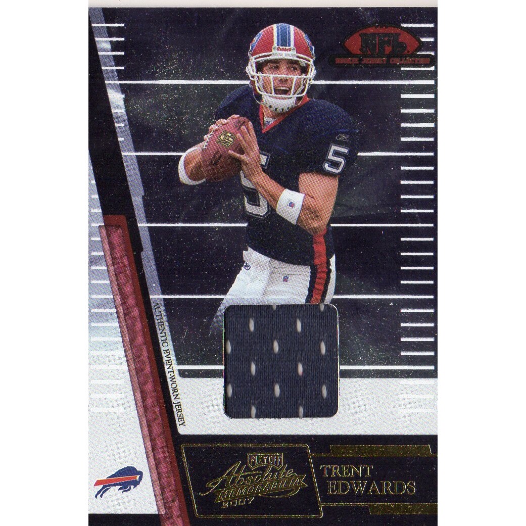 2007 Absolute Memorabilia Rookie Jersey Collection #24 Trent Edwards