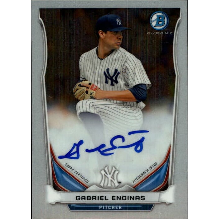 2014 Bowman Chrome Prospect Autographs #BCAPGE Gabriel Encinas