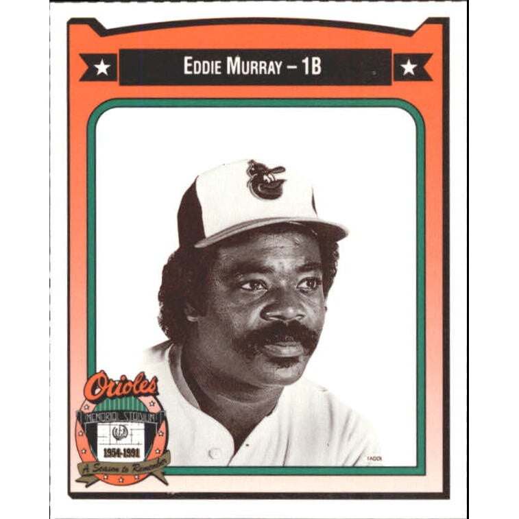 1991 Orioles Crown #321 Eddie Murray