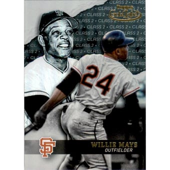 2020 Topps Gold Label Class 2 Black #84 Willie Mays