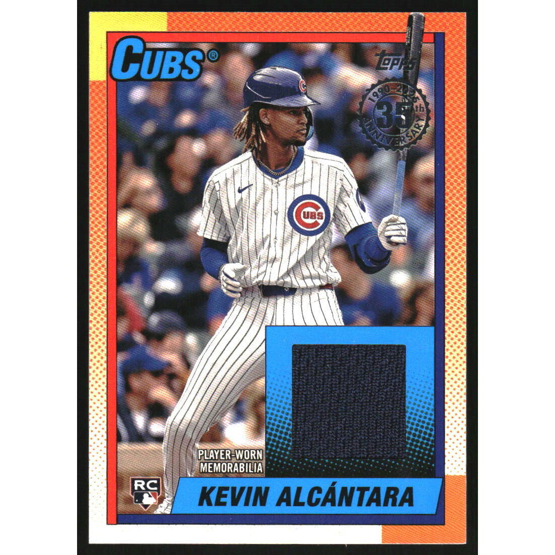 2025 Topps '90 Topps Relics #90R2KA Kevin Alcantara S2