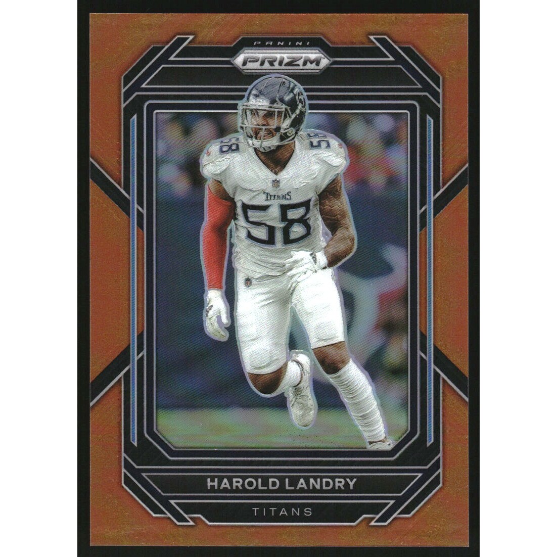 2022 Panini Prizm Prizms Orange #288 Harold Landry
