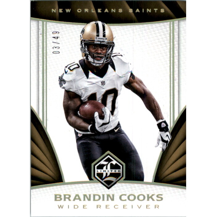 2016 Limited Gold Spotlight #59 Brandin Cooks