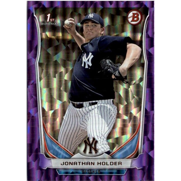 2014 Bowman Draft Purple Ice #DP88 Jonathan Holder. rookie card picture