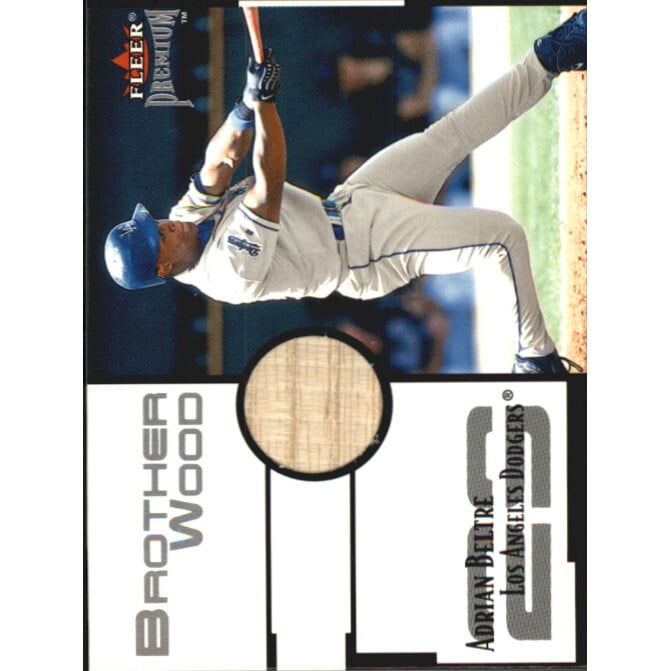 2001 Fleer Premium Brother Wood #BW9 Adrian Beltre