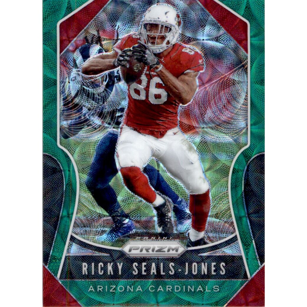 2019 Panini Prizm Prizms Green Scope #233 Ricky Seals-Jones