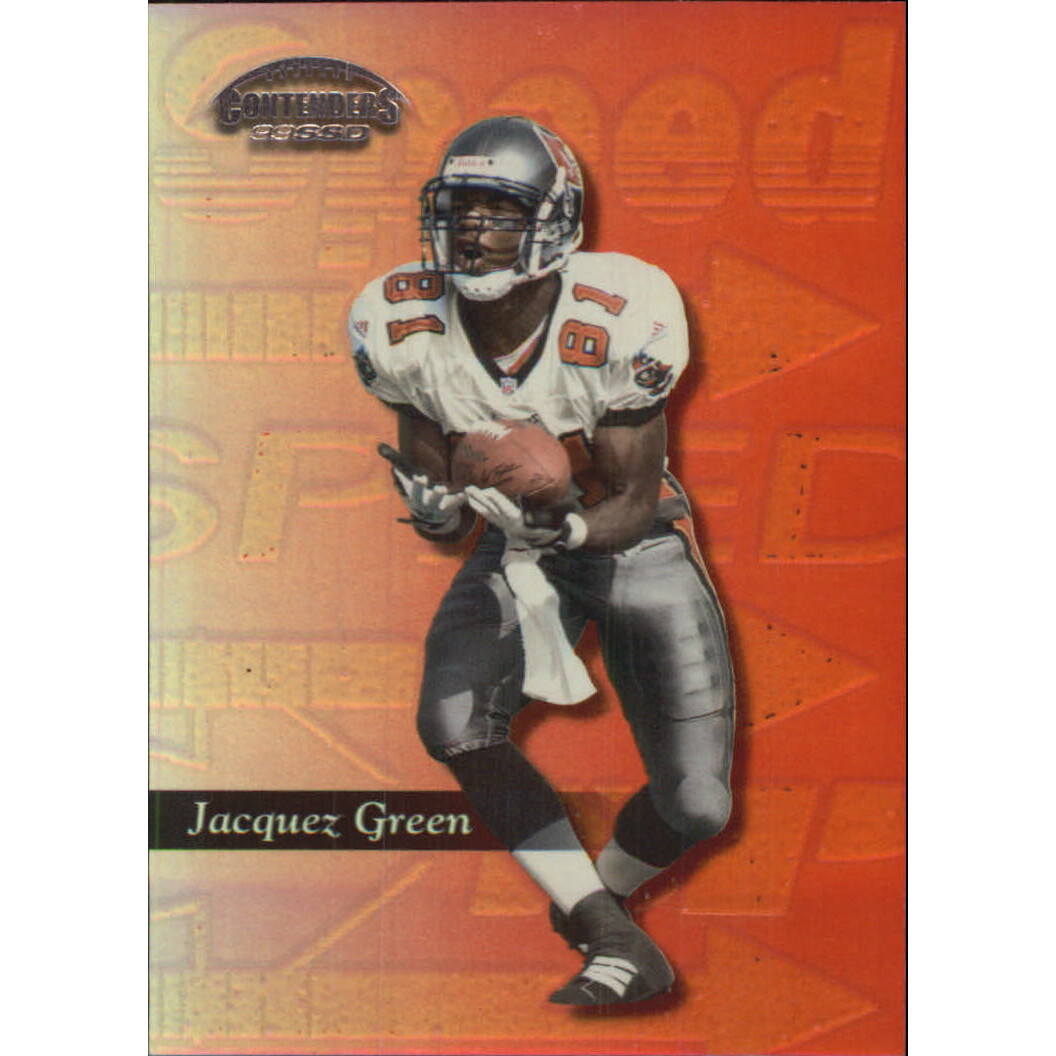 1999 Playoff Contenders SSD Speed Red #15 Jacquez Green
