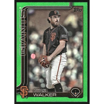 2025 Topps Update Green Rainbow Foil #US179 Ryan Walker