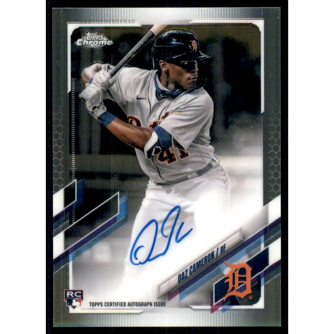 2021 Topps Chrome Rookie Autographs #RADCA Daz Cameron