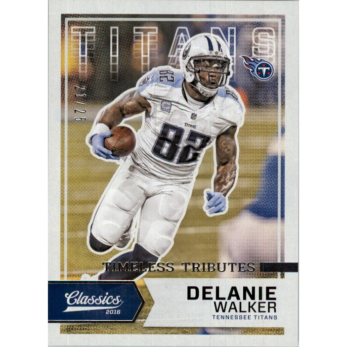 2016 Classics Timeless Tributes Silver #95 Delanie Walker