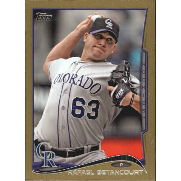 2014 Topps Mini Gold #139 Rafael Betancourt