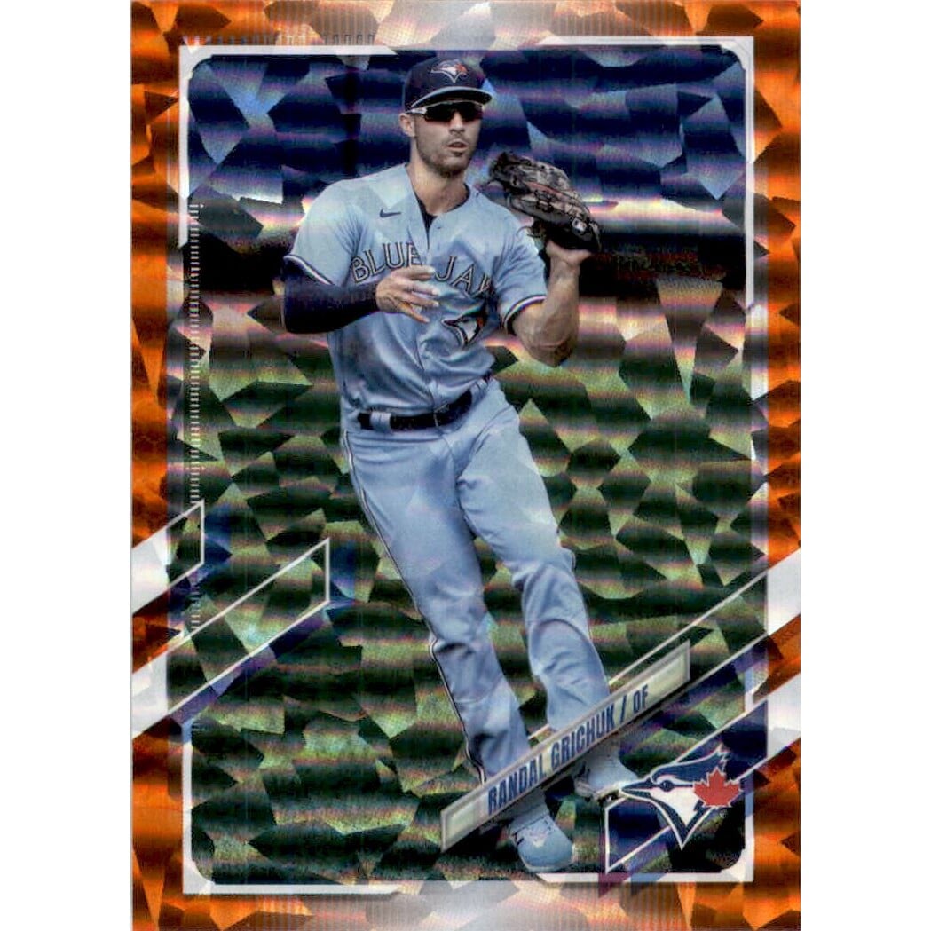2021 Topps Orange Foil #352 Randal Grichuk. rookie card picture