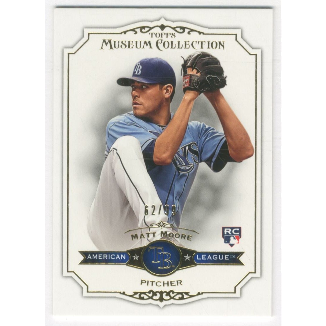 2012 Topps Museum Collection Blue #24 Matt Moore