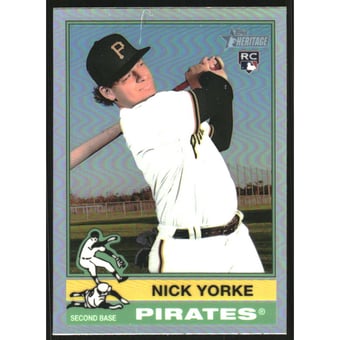 2025 Topps Heritage Chrome Refractors #80 Nick Yorke