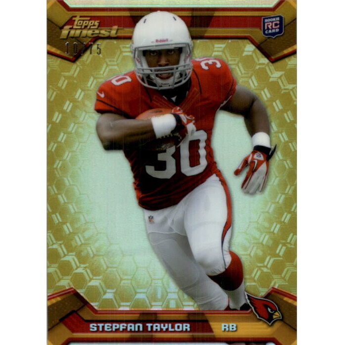 2013 Finest Gold Refractors #122 Stepfan Taylor