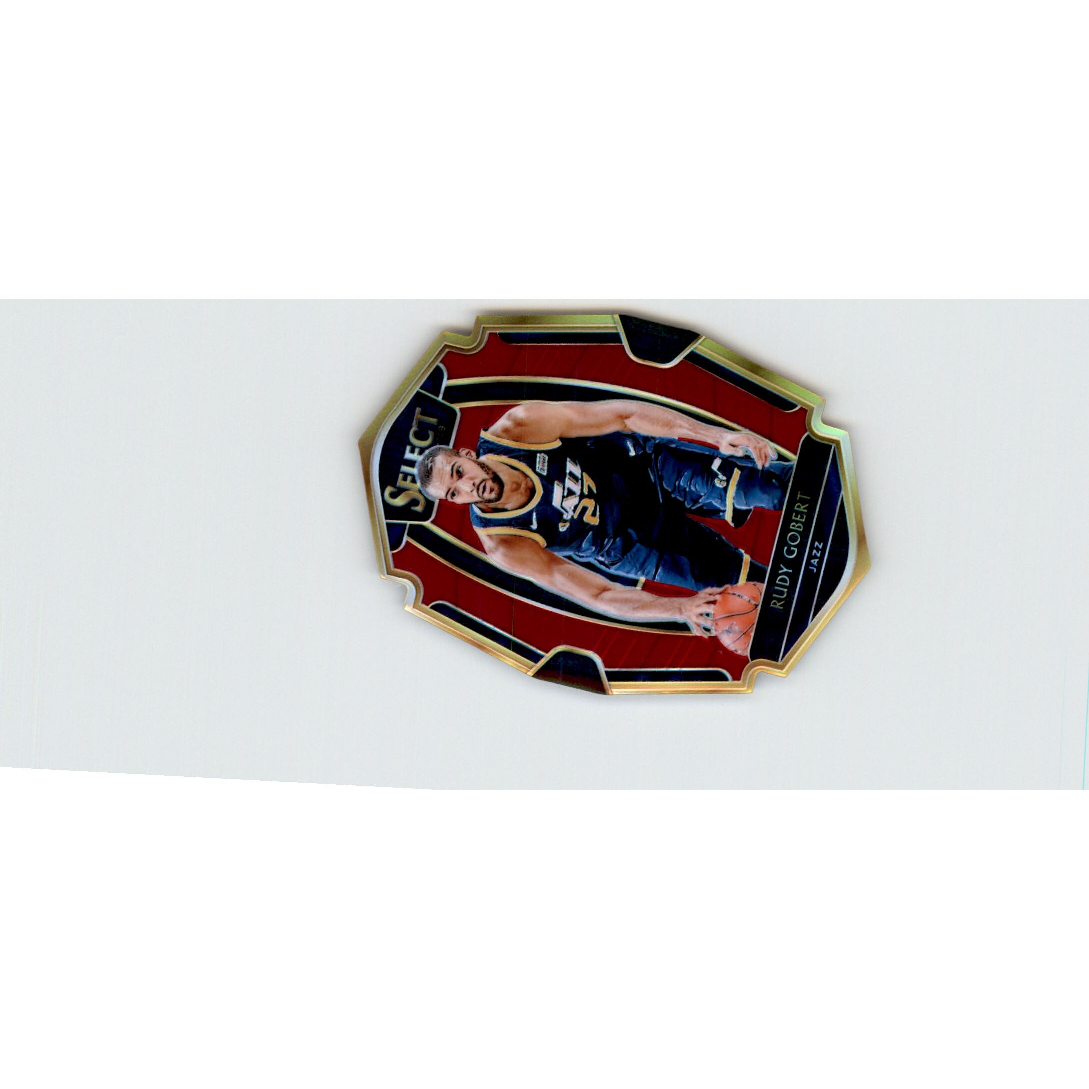 2018-19 Select Prizms Maroon Die Cut #119 Rudy Gobert