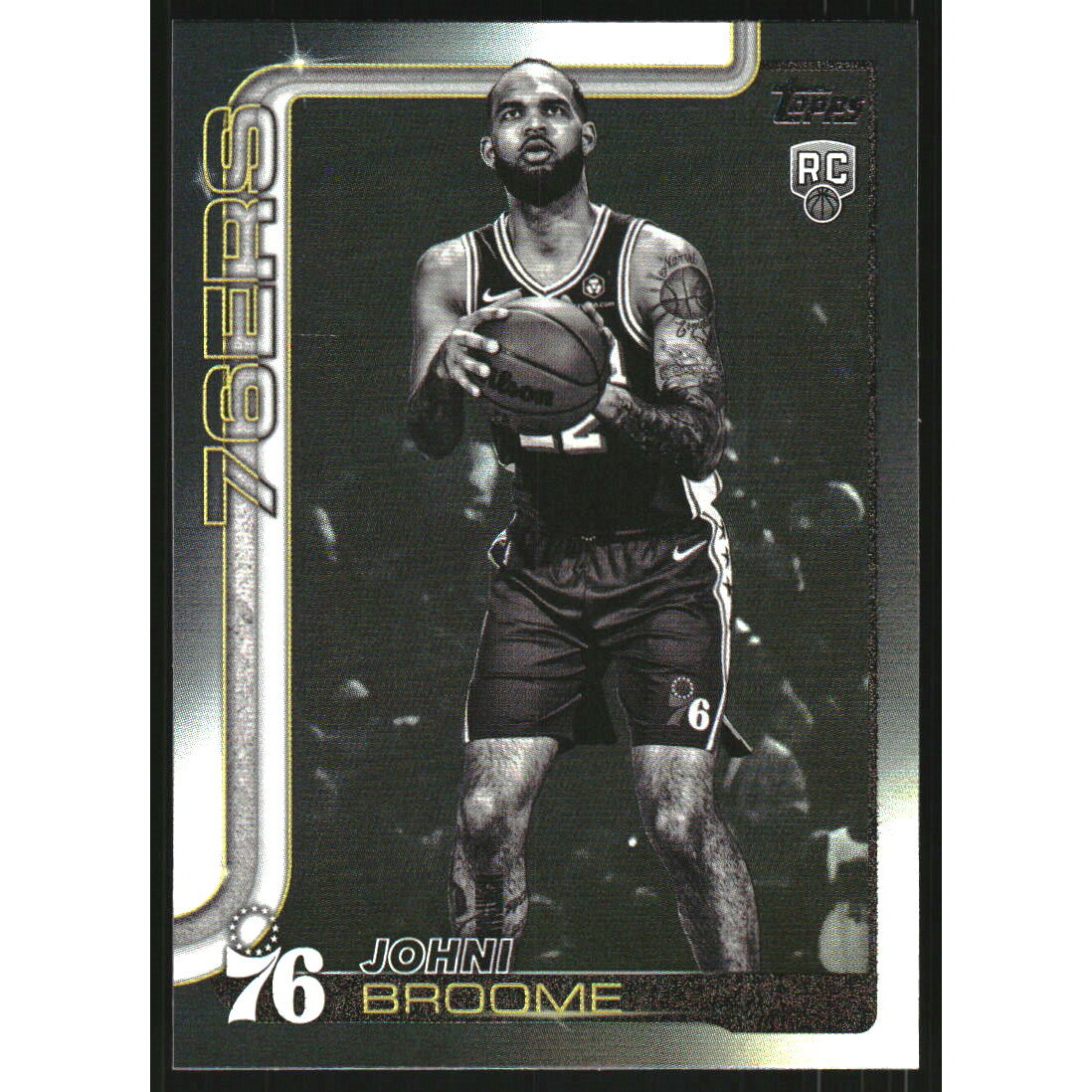 2025-26 Topps Blackout #235 Johni Broome