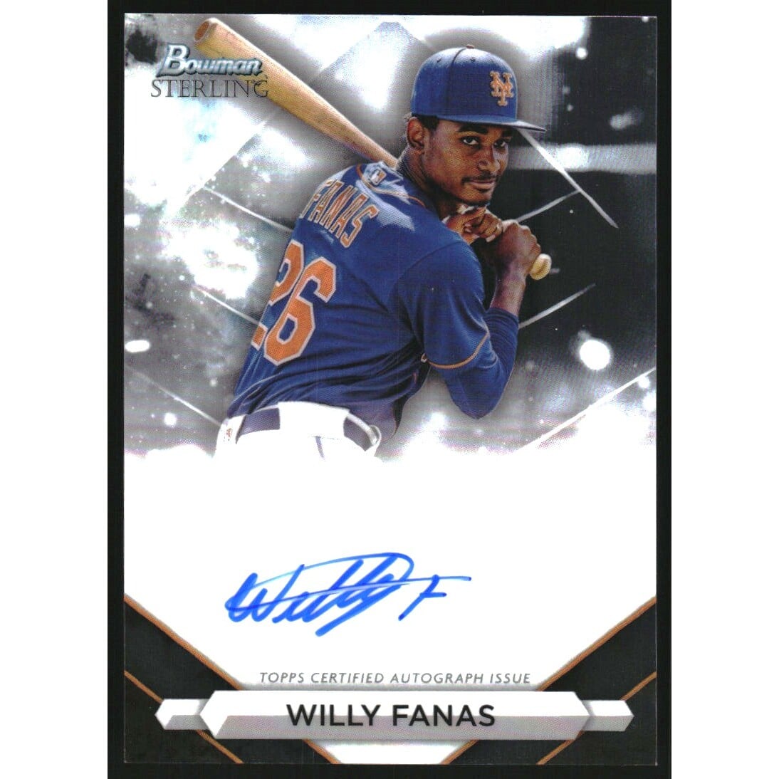 2023 Bowman Sterling Prospect Autographs #PAWF Willy Fanas