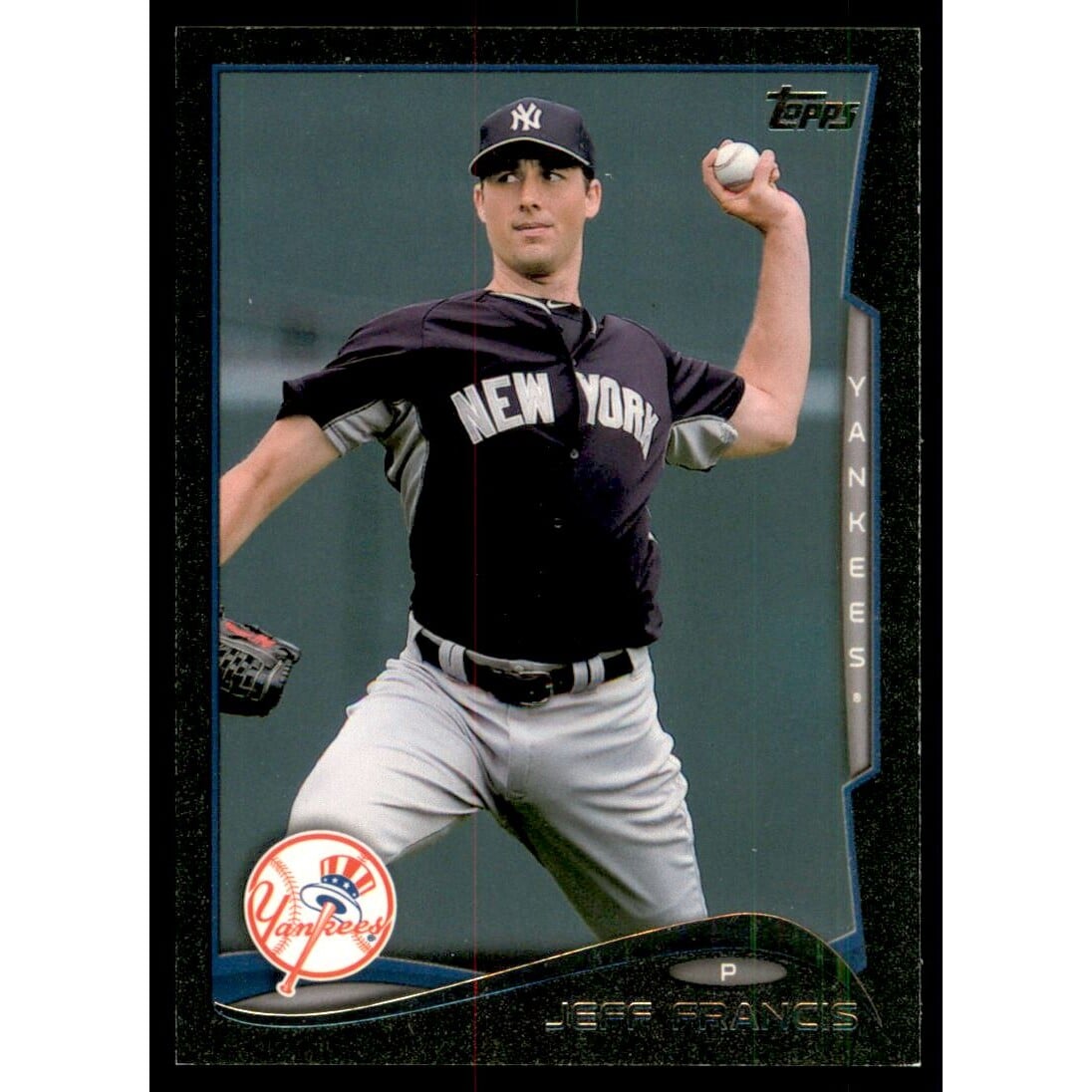 2014 Topps Update Black #US114 Jeff Francis