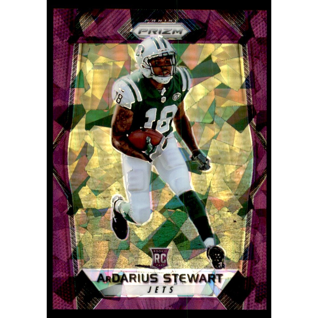 2017 Panini Prizm Prizms Purple Crystals #223 ArDarius Stewart