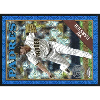 2023 Topps '88 Topps Silver Pack Chrome Series 2 Blue Refractors #2T88C2 Yu Darvish