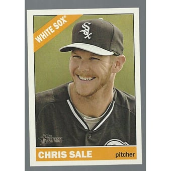 2015 Topps Heritage #447A Chris Sale SP