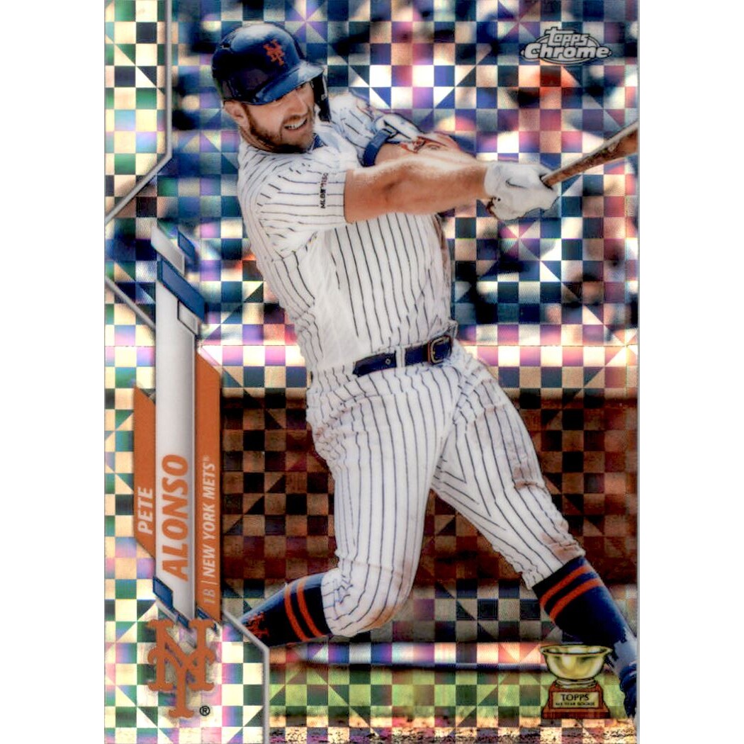2020 Topps Chrome X-Fractors #80 Pete Alonso