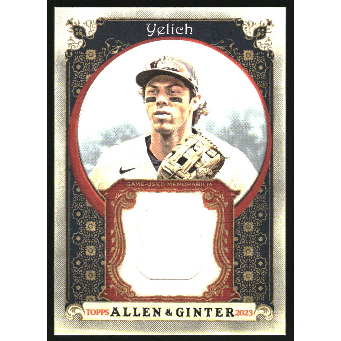 2023 Topps Allen and Ginter Relics #AGRBCY Christian Yelich