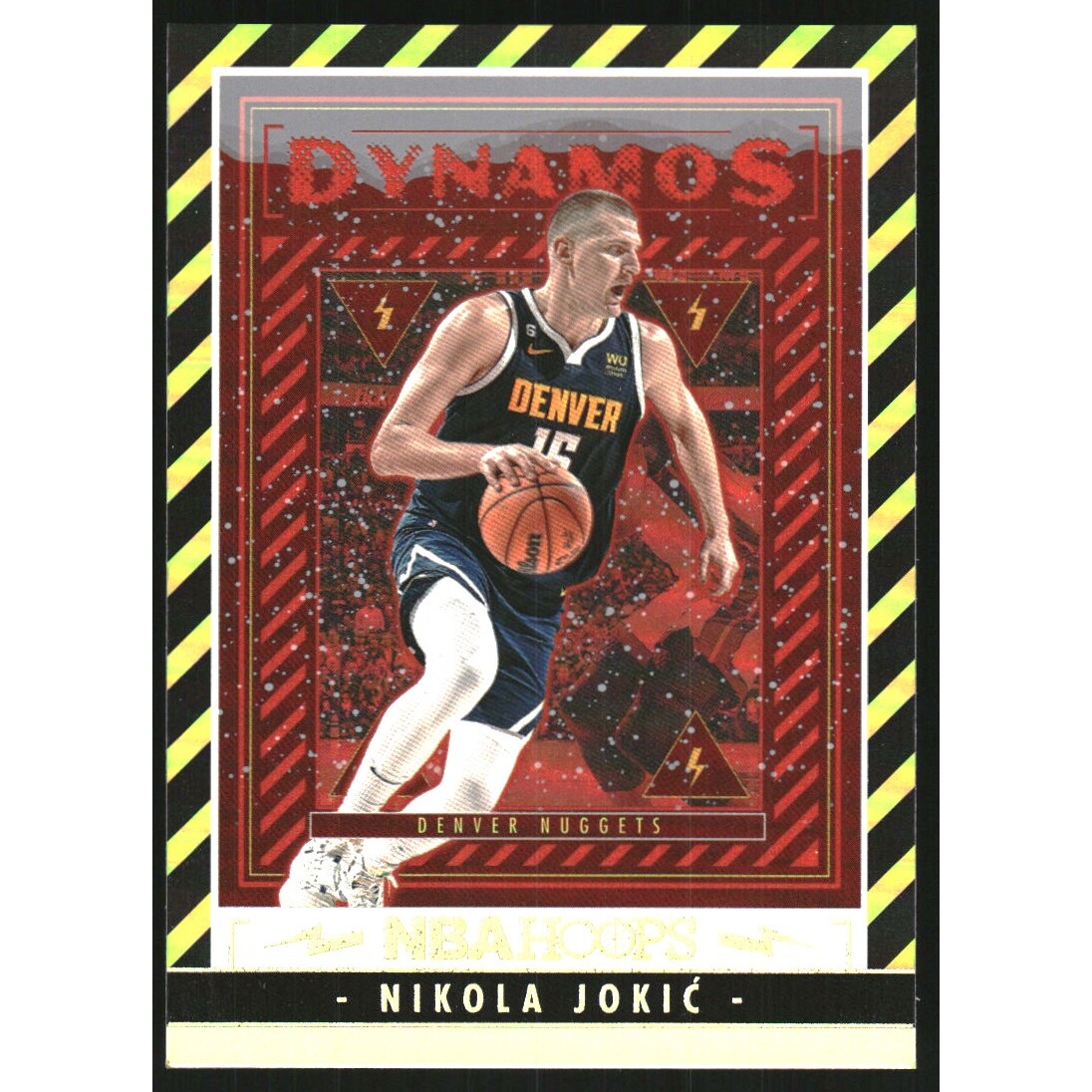 2023-24 Hoops Dynamos Winter Holo #3 Nikola Jokic 2023-24 Hoops Dynamos Winter Holo #3 Nikola Jokic