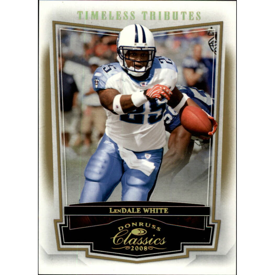 2008 Donruss Classics Timeless Tributes Gold #96 LenDale White