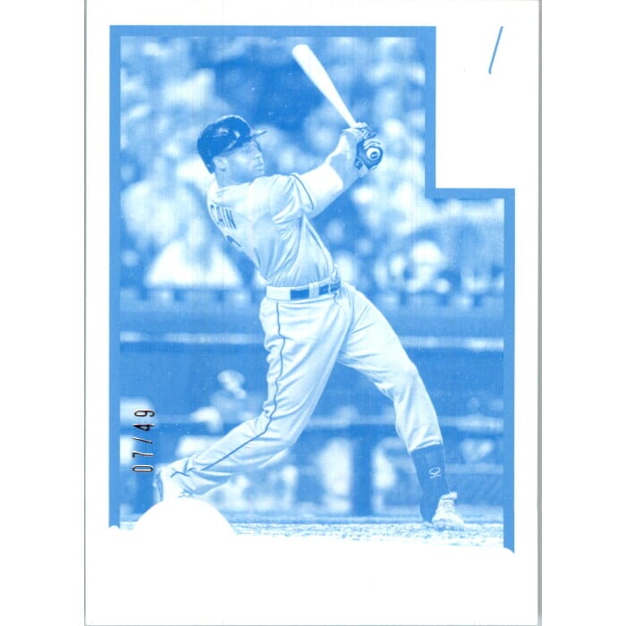 2016 Donruss '82 Test Proof Cyan #23 Madison Bumgarner. rookie card picture