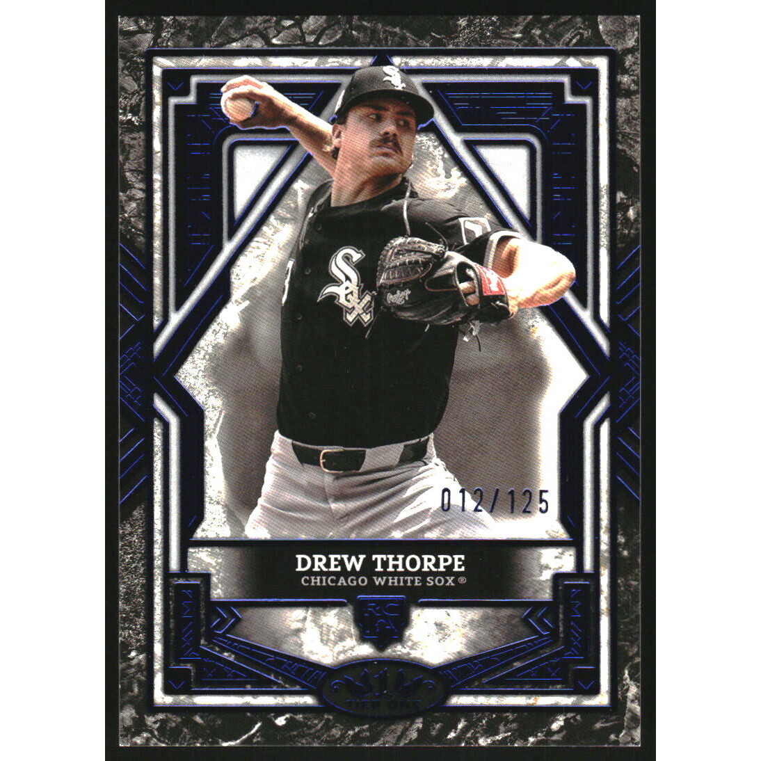 2025 Topps Tier One Blue Foil #76 Drew Thorpe 2025 Topps Tier One Blue Foil #76 Drew Thorpe