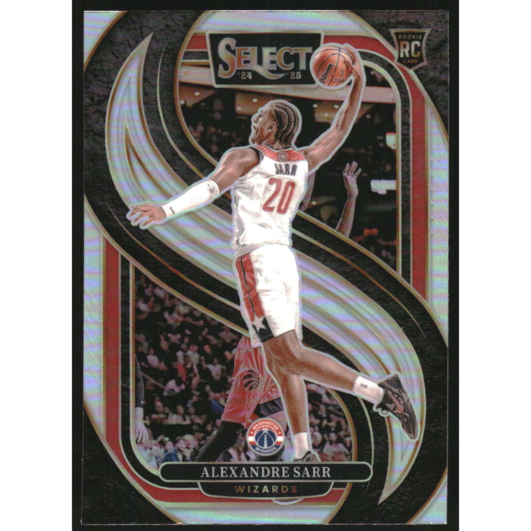 2024-25 Select Silver Prizms #185 Alexandre Sarr