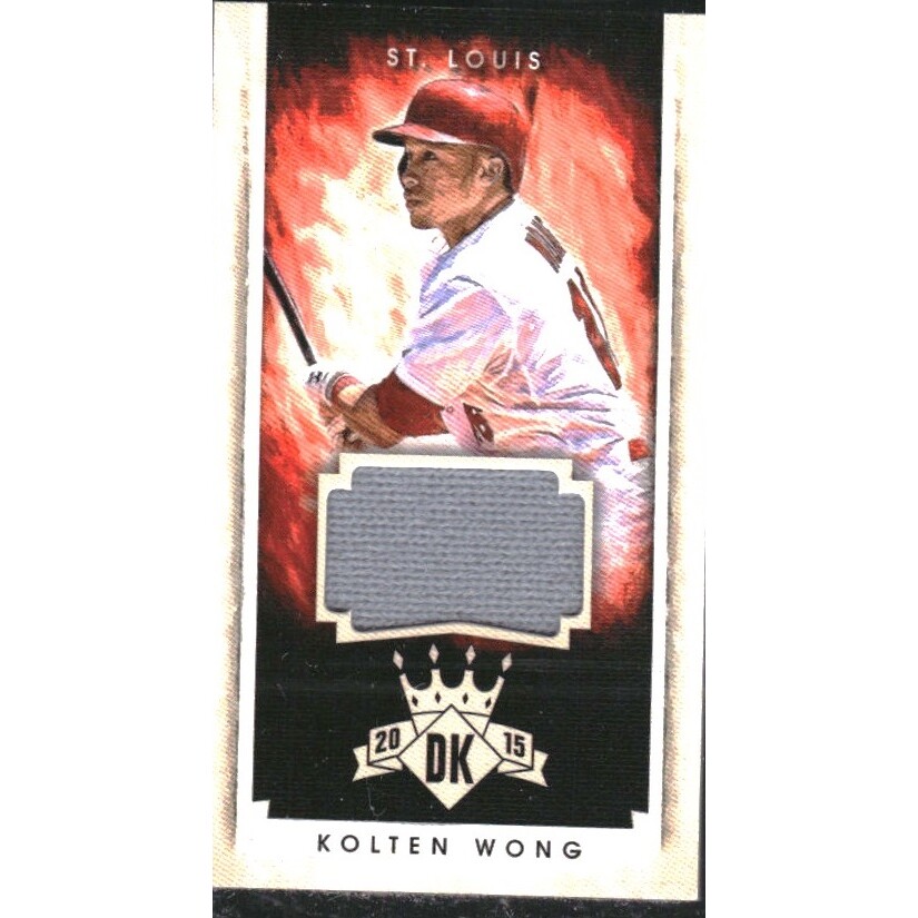 2015 Diamond Kings DK Minis Materials #217 Kolten Wong/99