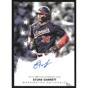 2024 Topps Baseball Stars Autographs #BSA2SG Stone Garrett S2