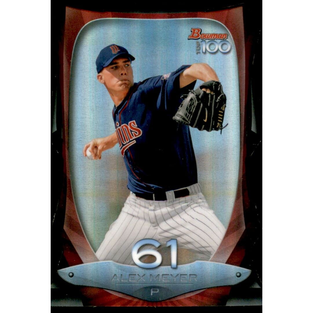 2013 Bowman Top 100 Prospects Die Cut Refractors #BTP61 Alex Meyer