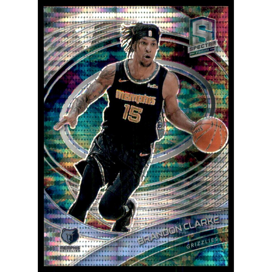 2020-21 Panini Spectra Celestial #50 Brandon Clarke