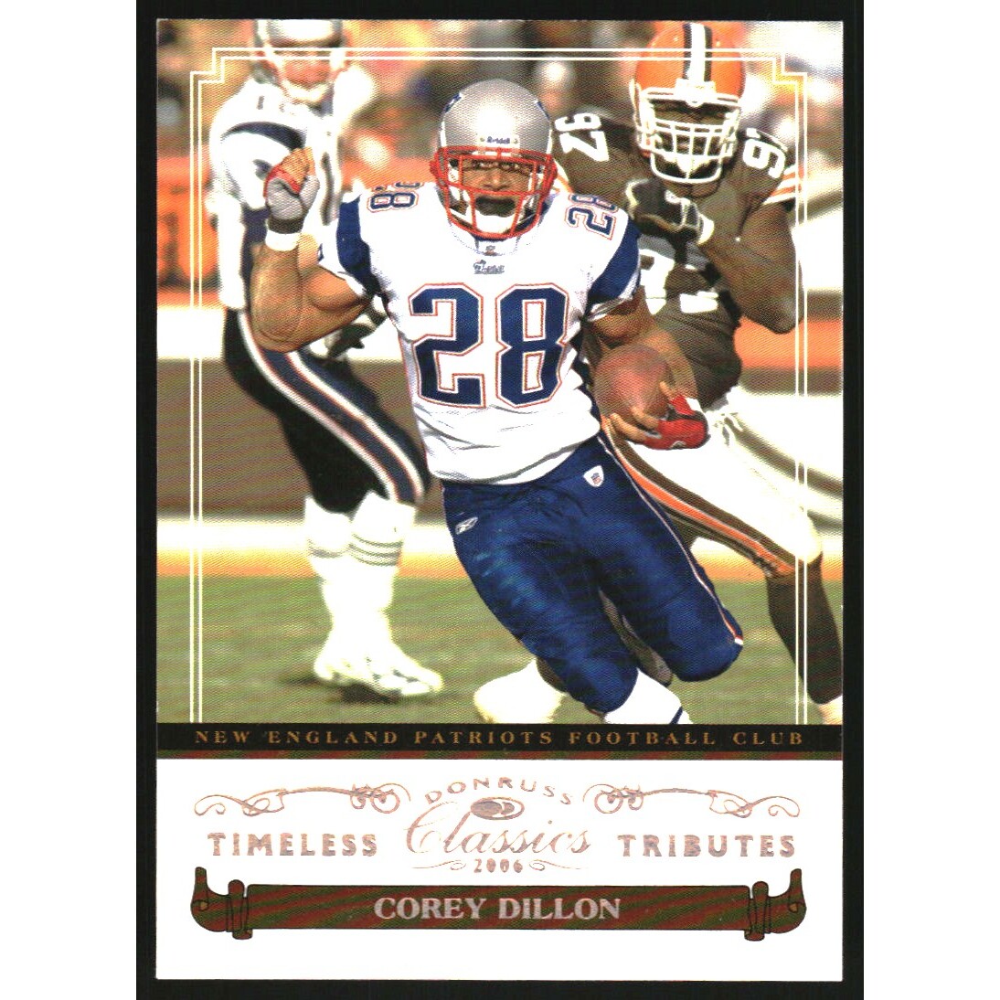 2006 Donruss Classics Timeless Tributes Bronze #60 Corey Dillon