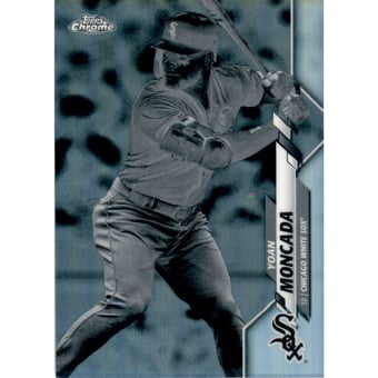 2020 Topps Chrome Negative Refractors #145 Yoan Moncada