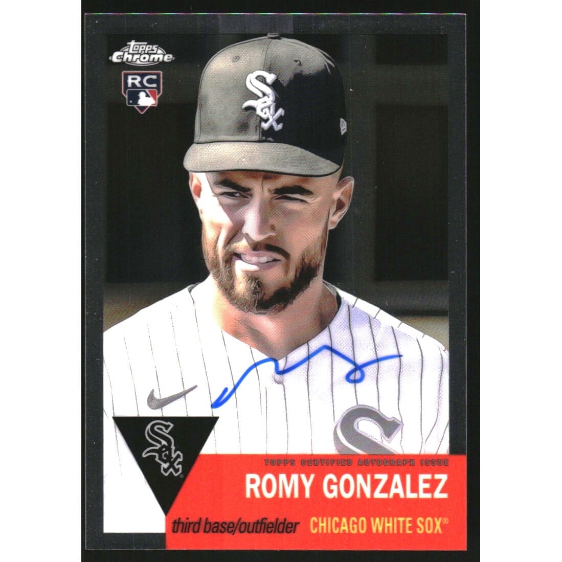 2022 Topps Chrome Platinum Anniversary Autographs #CPARG Romy Gonzalez. rookie card picture