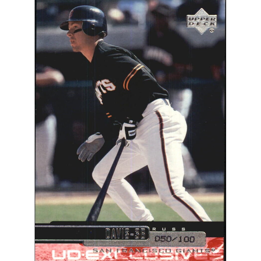 2000 Upper Deck Exclusives Silver #492 Russ Davis. rookie card picture