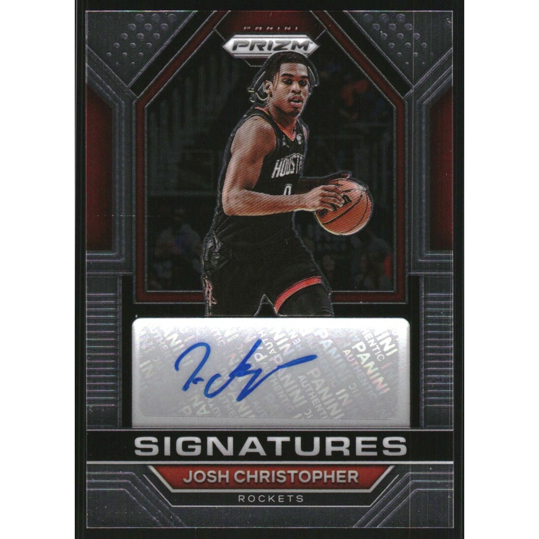 2022-23 Panini Prizm Signatures #39 Josh Christopher 2022-23 Panini Prizm Signatures #39 Josh Christopher