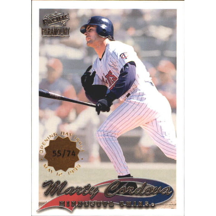 1999 Paramount Opening Day #133 Marty Cordova